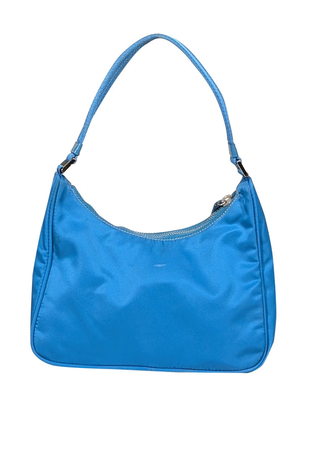 Current Boutique-Prada - Aqua Blue Mini Shoulder Bag