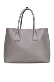 Current Boutique-Prada - Beige Saffiano Leather Large Tote Bag