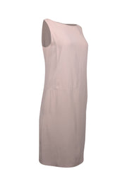 Current Boutique-Prada - Beige Sleeveless Shift Dress Sz 6