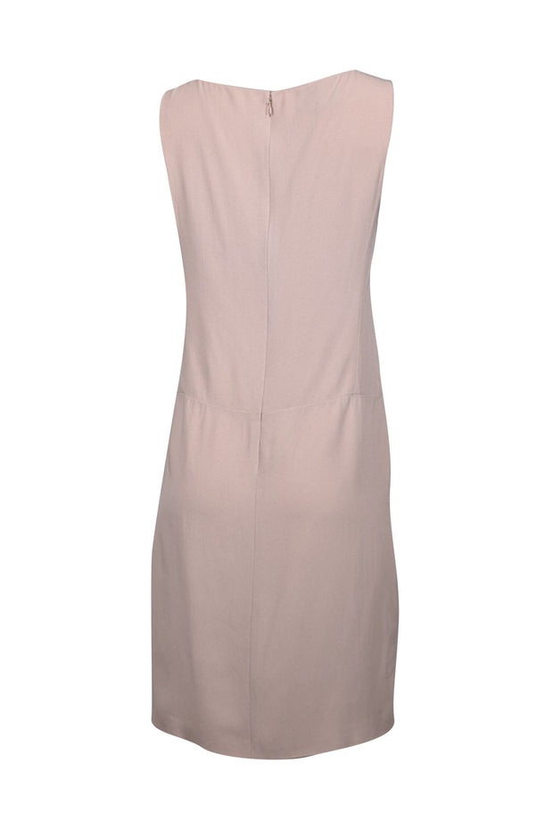 Current Boutique-Prada - Beige Sleeveless Shift Dress Sz 6