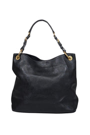 Current Boutique-Prada - Black Pebbled Leather Shoulder Bag