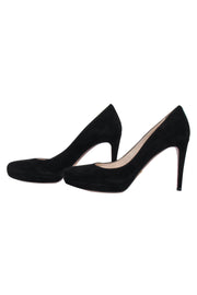 Current Boutique-Prada - Black Suede basic Pumps Sz 6