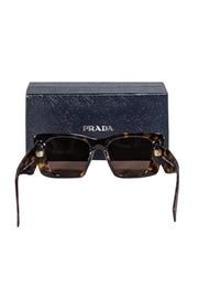 Current Boutique-Prada - Brown Tortoise Large Sunglasses