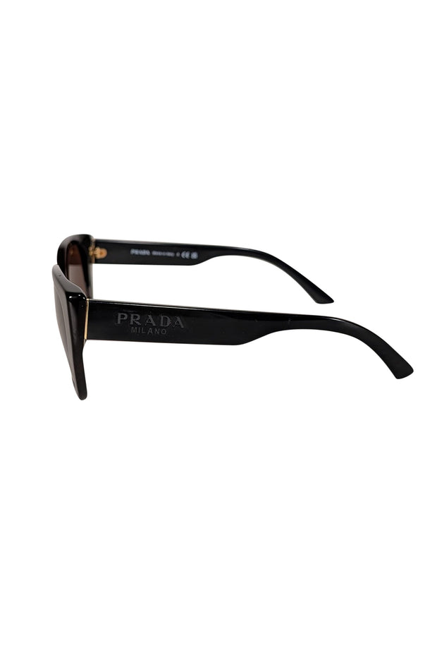 Current Boutique-Prada - Dark Brown Tortoise Sunglasses