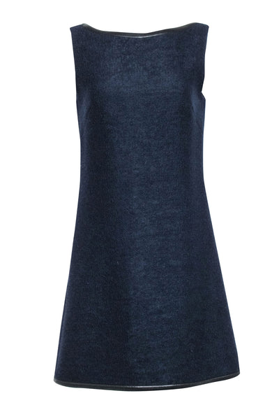 Current Boutique-Prada - Navy Sleeveless Sheath Dress Sz 10