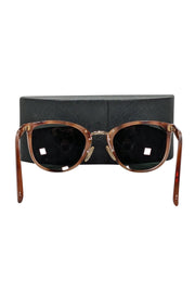 Current Boutique-Prada - Tan Tortoise Round Sunglasses