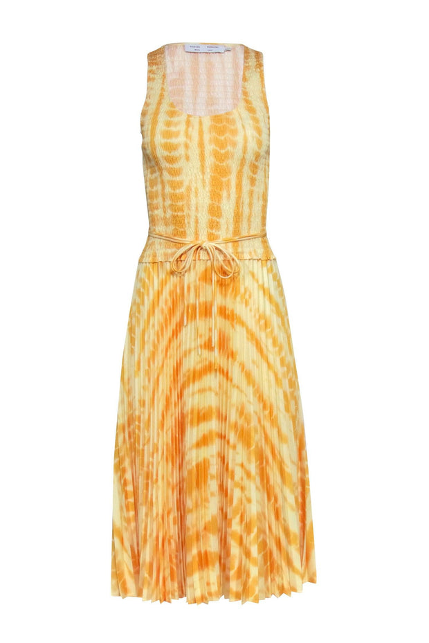 Current Boutique-Proenza Schouler - Sleeveless Pleated Midi Dress Sz S