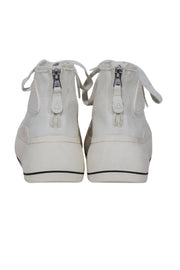 Current Boutique-R13 - Ivory "Kurt" High Top Sneakers Sz 8