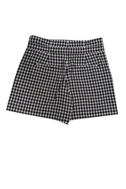 Current Boutique-Rag & Bone - Black & White Gingham Paperbag Shorts Sz 00