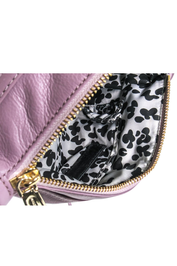 Current Boutique-Rebecca Minkoff - Lavender Leather Crossbody w/ Lobster Claw Clasp