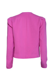 Current Boutique-Rebecca Taylor - Pink Open Front Blazer Sz 4