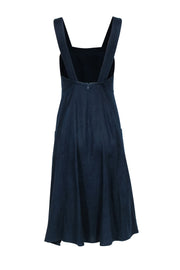 Current Boutique-Reformation - Navy Linen Sleeveless Dress Sz 4