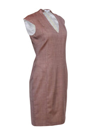 Current Boutique-Reiss - Copper Wool Blend Sheath Dress Sz 8