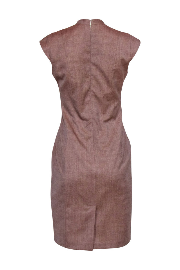 Current Boutique-Reiss - Copper Wool Blend Sheath Dress Sz 8