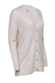 Current Boutique-Reiss - Cream Wool & Cashmere Blend Cardigan Sz S