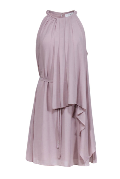 Current Boutique-Reiss - Light Pink Sleeveless Pleated Front Dress Sz 10