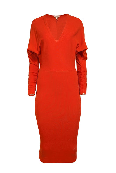 Current Boutique-Reiss - Orange Wool Blend Knit Dress Sz XS