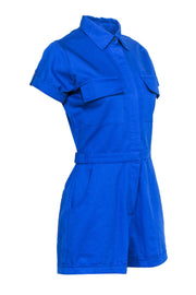 Current Boutique-Rue Stiic - Royal Blue Romper Sz S