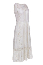 Current Boutique-Sea NY - White Eyelet Midi Dress Sz 6