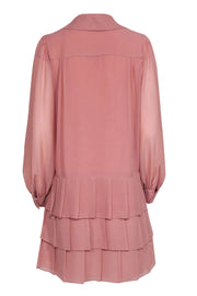 Current Boutique-See by Chloe - Blush Pink Pleated Bottom Dress Sz 4