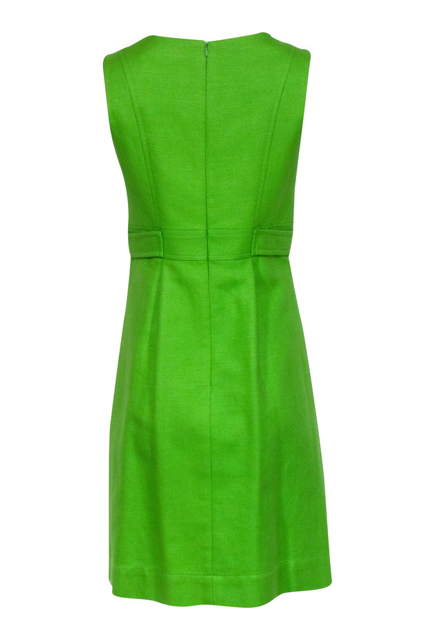 Current Boutique-Shoshanna - Lime Green Sleeveless Dress Sz 4