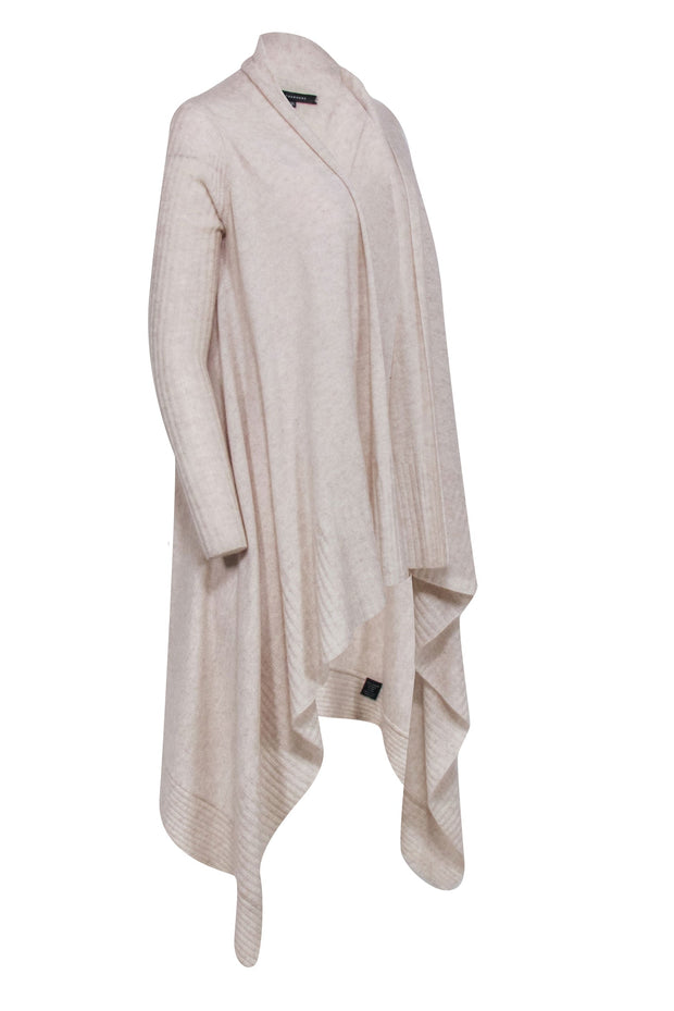 Current Boutique-Skull Cashmere - Beige Cashmere Duster Cardigan Sz XS