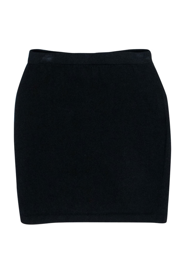 Current Boutique-St. John - Black Knit Skirt Sz 4