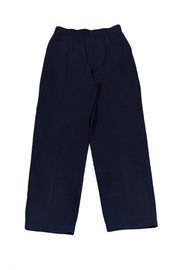 Current Boutique-St. John - Navy Knit Straight Leg Pants Sz 6