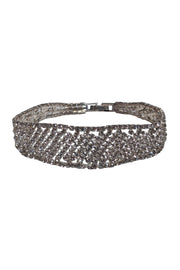 Current Boutique-Stauer - Silver Rhinestone Bracelet