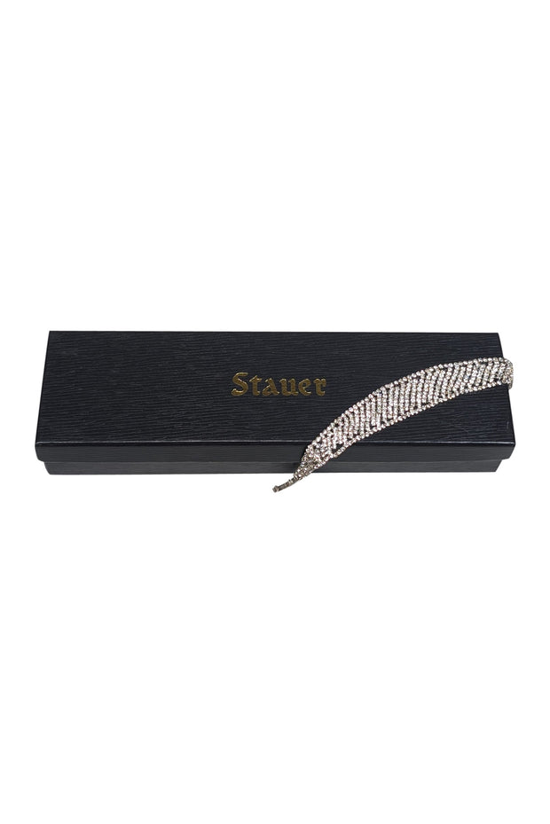 Current Boutique-Stauer - Silver Rhinestone Bracelet