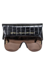 Current Boutique-Stella McCartney - Black Frameless Large Sunglasses