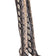 Stuart Weitzman - Beige & Black Snake Skin Print Heeled Tall Boots Sz 6.5