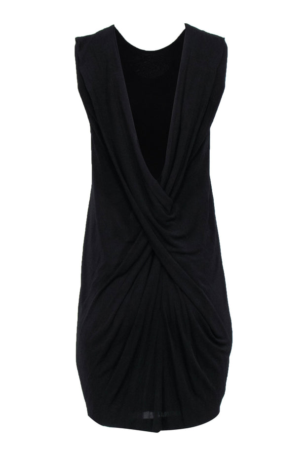 Current Boutique-T Alexander Wang - Black Sleeveless Cross back Dress Sz M