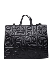 Current Boutique-Telfar - Black Moose Knuckles Quilted Large Shopper