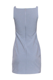 Current Boutique-Theory - Blue & Beige Plaid Shift Dress Sz 2