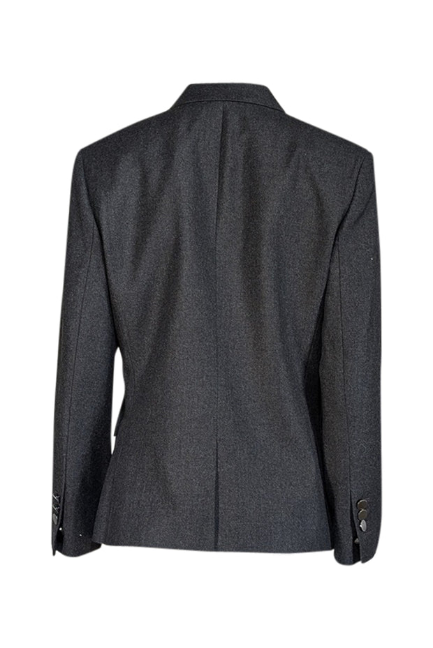 Current Boutique-Theory - Grey Two Button Wool Blazer Sz 12