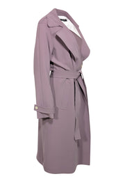 Current Boutique-Theory - Lavender Trench Coat Sz L