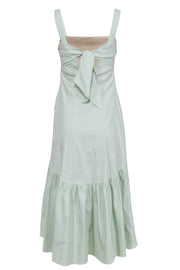 Current Boutique-Theory - Light Green Linen Blend Sleeveless Dress Sz P