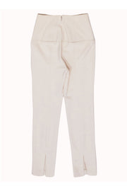 Current Boutique-Tibi - Beige Skinny Pants w/Lace Up Pants Sz 2