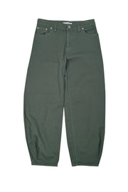 Current Boutique-Tibi - Green Cotton Drill Pant Sz 00