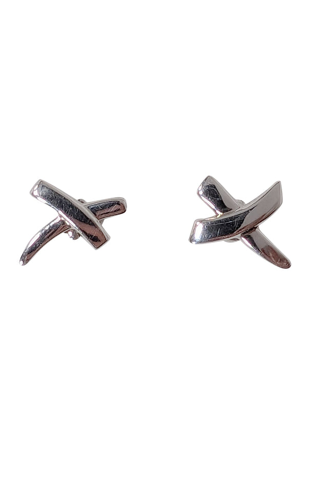 Current Boutique-Tiffany & Co - Sterling Silver Paloma Picasso Graffiti X Earrings