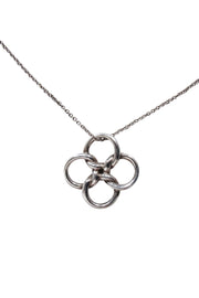 Current Boutique-Tiffany & Co. - Sterling Silver Knot Loop Elsa Peretti Necklace