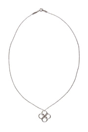 Current Boutique-Tiffany & Co. - Sterling Silver Knot Loop Elsa Peretti Necklace