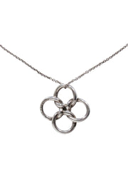 Current Boutique-Tiffany & Co. - Sterling Silver Knot Loop Elsa Peretti Necklace