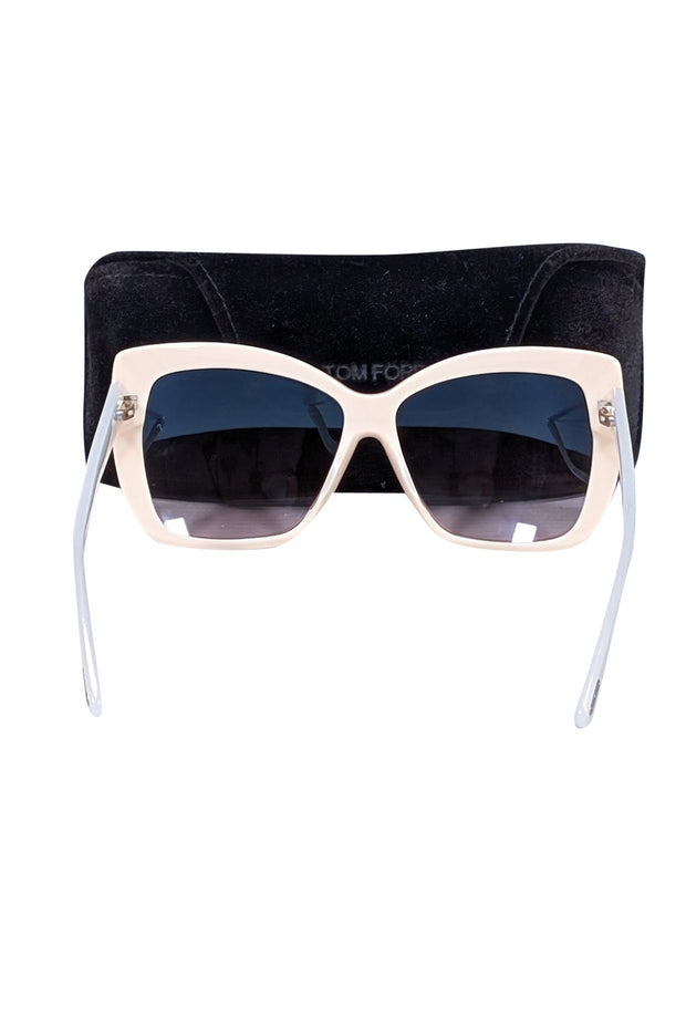 Current Boutique-Tom Ford - Peach Pink "Irina" Sunglasses