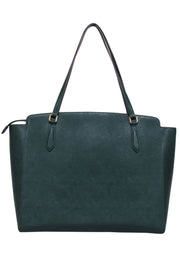 Current Boutique-Tory Burch - Hunter Green Large Tote Bag