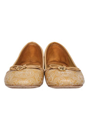 Current Boutique-Tory Burch - Tan Leather Ballet Flats Sz 7.5