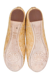 Current Boutique-Tory Burch - Tan Leather Ballet Flats Sz 7.5