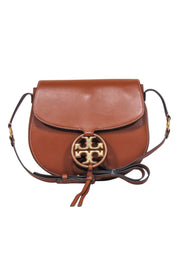 Current Boutique-Tory Burch - Tan Leather "Miller" Crossbody Bag