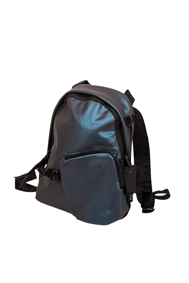 Current Boutique-Tumi - Blue Iridescent Devoe Sterling Backpack